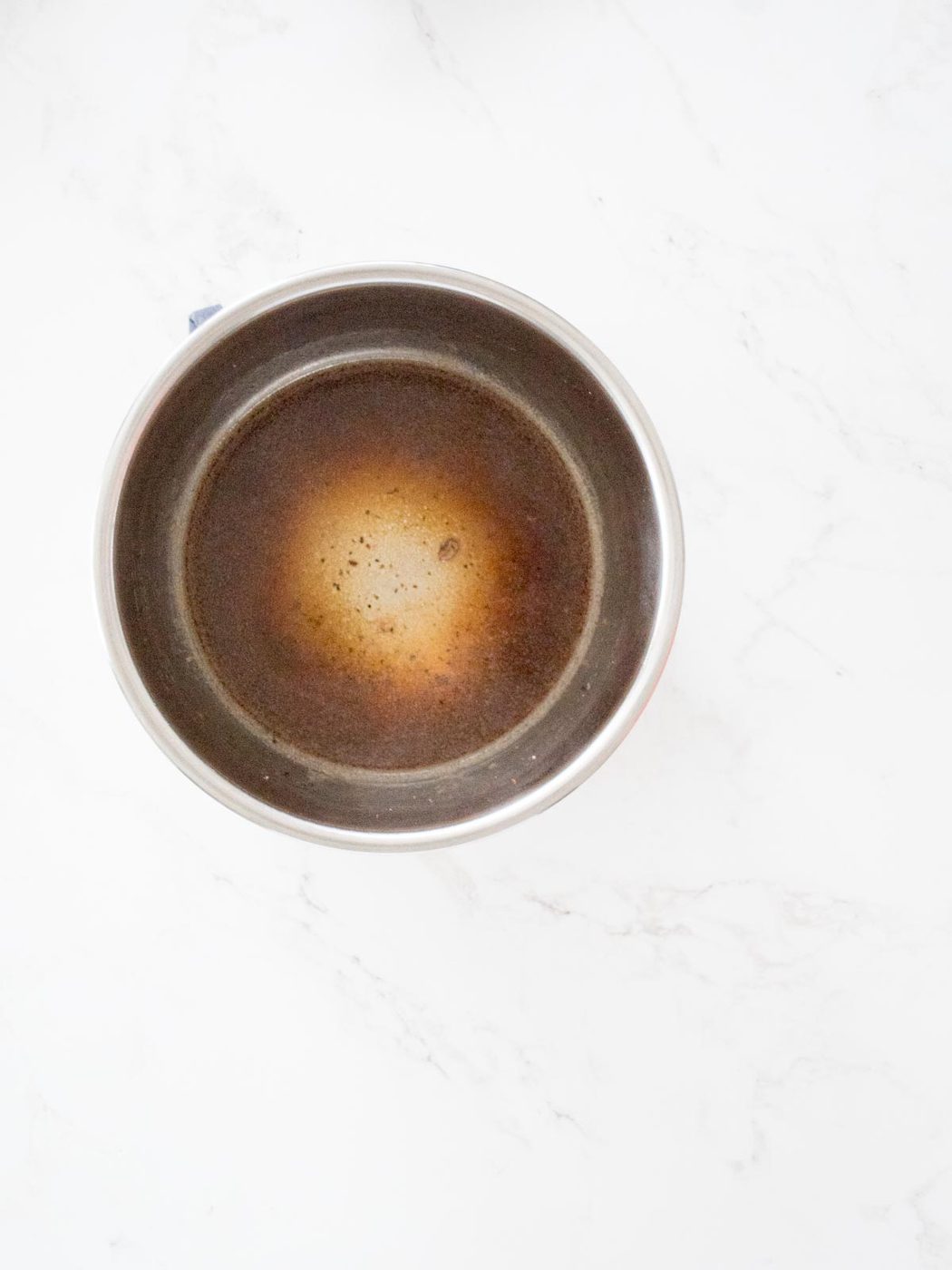 deglazed instant pot pan