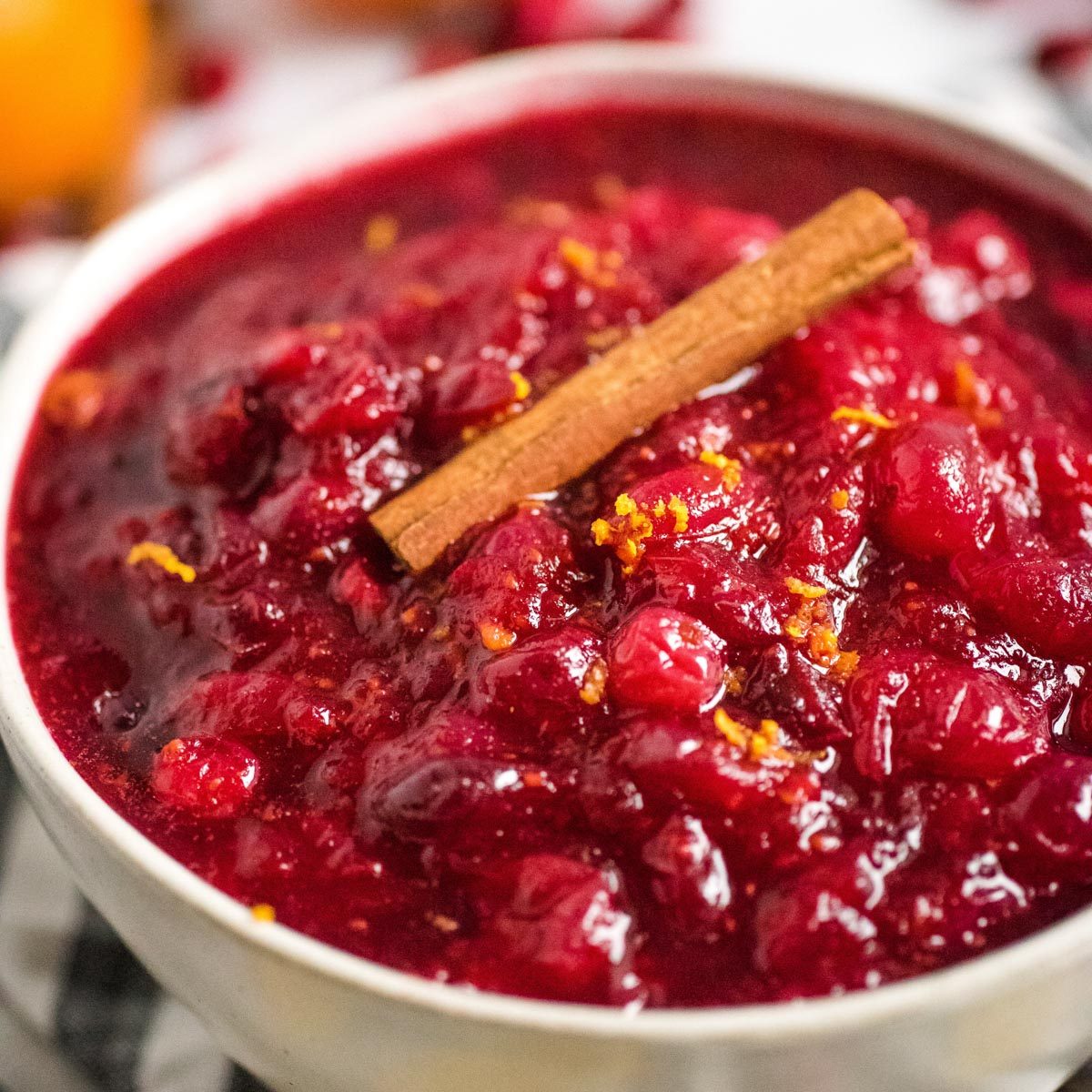 Orange Cranberry Sauce, Instant Pot Recipe