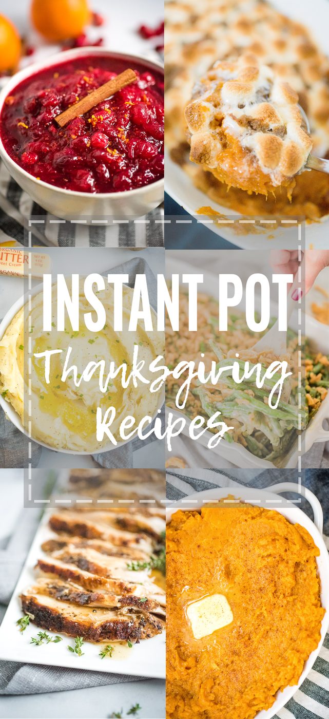 Instant Pot Thanksgiving Recipes at home