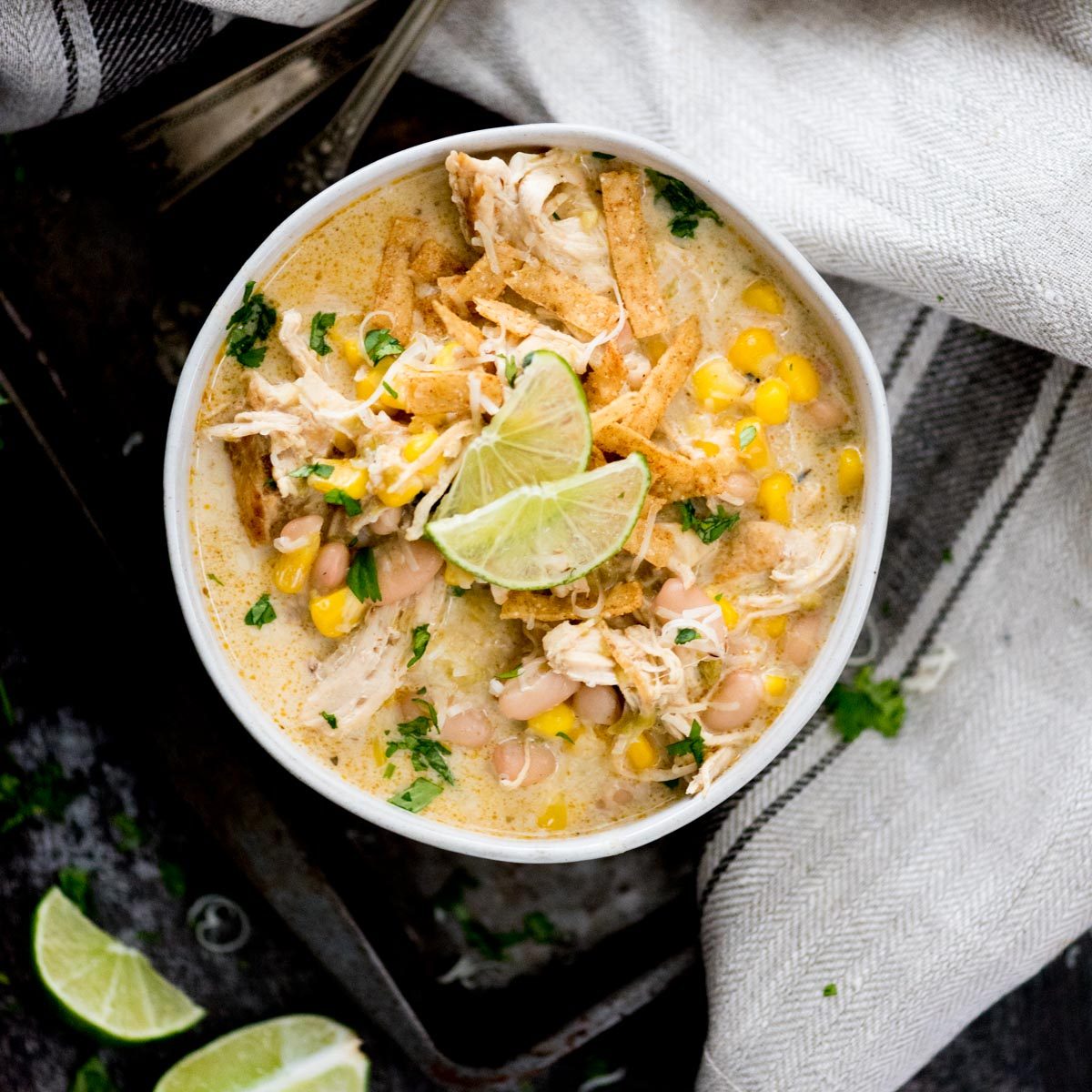 White Bean chicken Chili Instant Pot at home