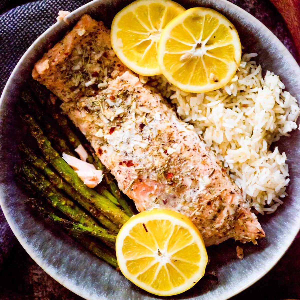 From-scratch Lemon Butter Salmon Baked In Foil