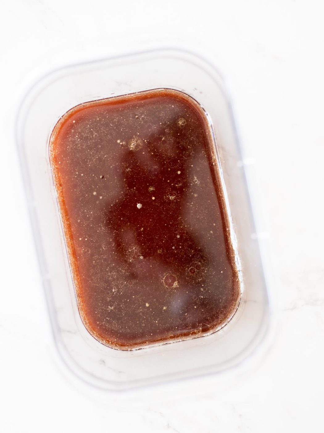 marinade mixed together in a bowl