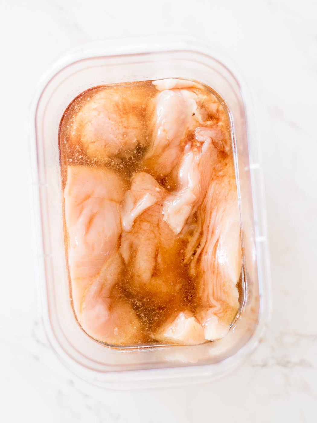 chicken in marinade