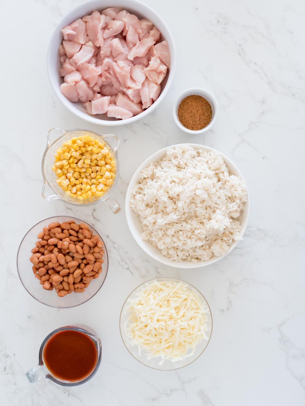 ingredients for mexican rice casserole