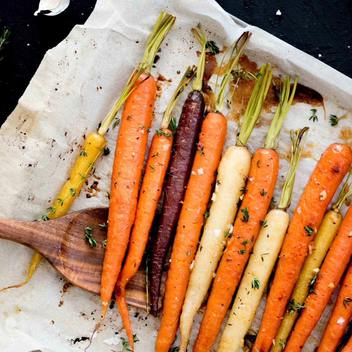 From-scratch Brown Sugar Roasted Carrots