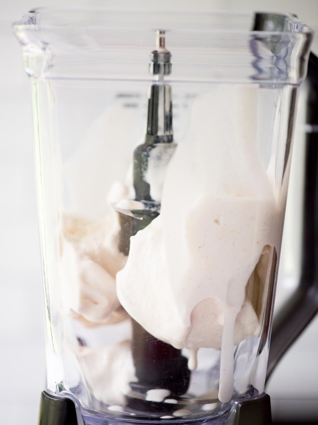 ice cream in a blender