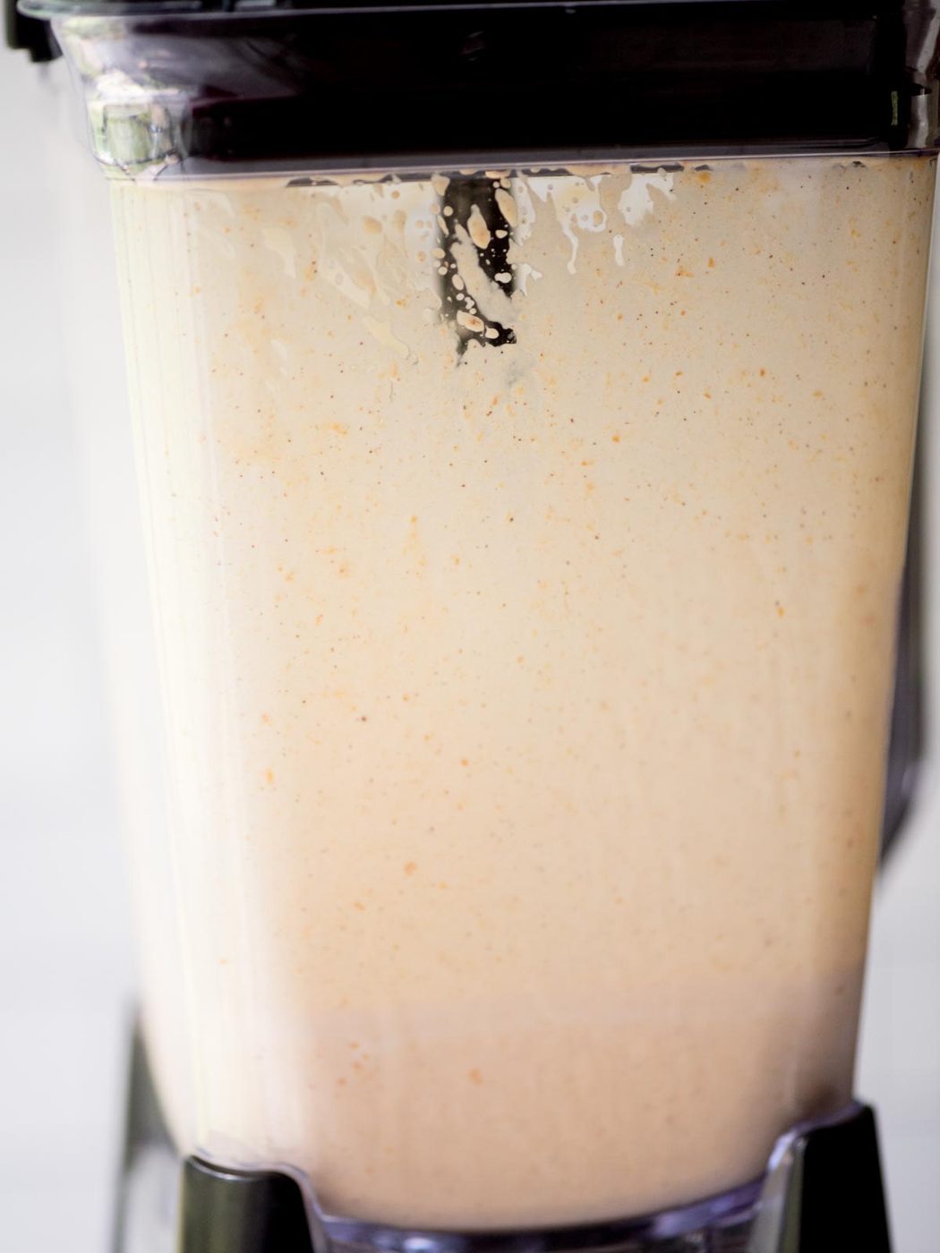 milkshake blended up in blender