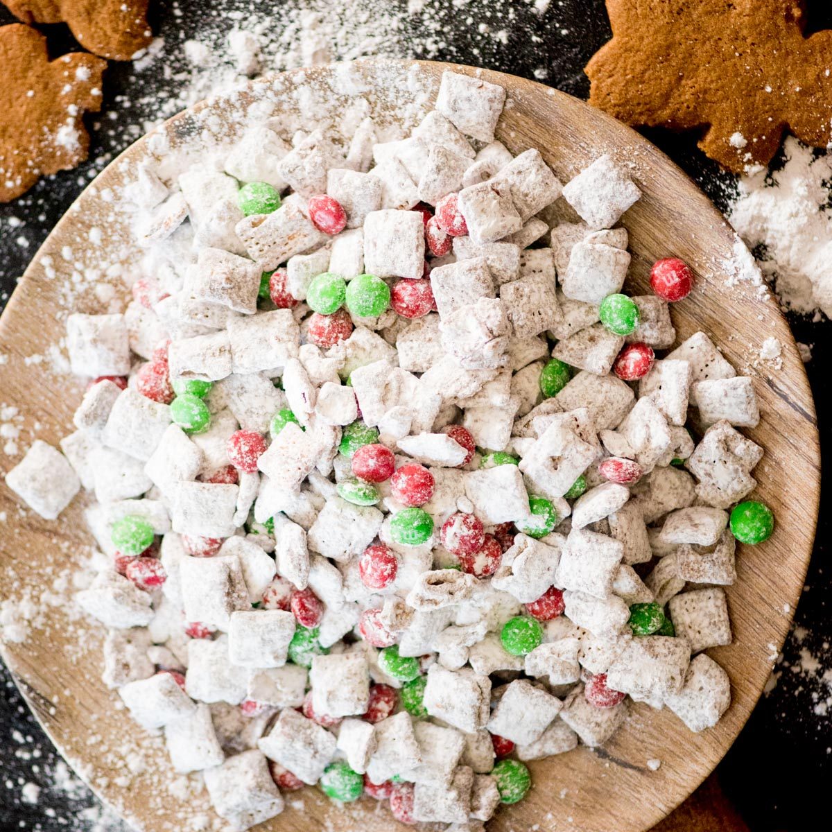 Christmas Munch and From-scratch Muddy Buddies