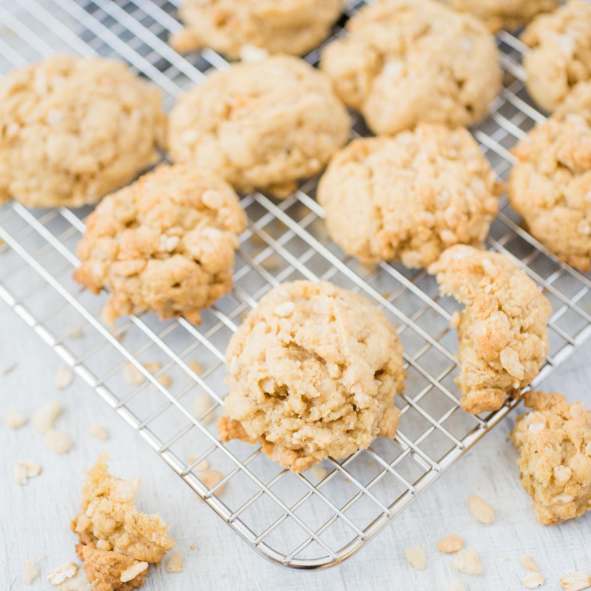 Oatmeal Rice Krispie Cookies