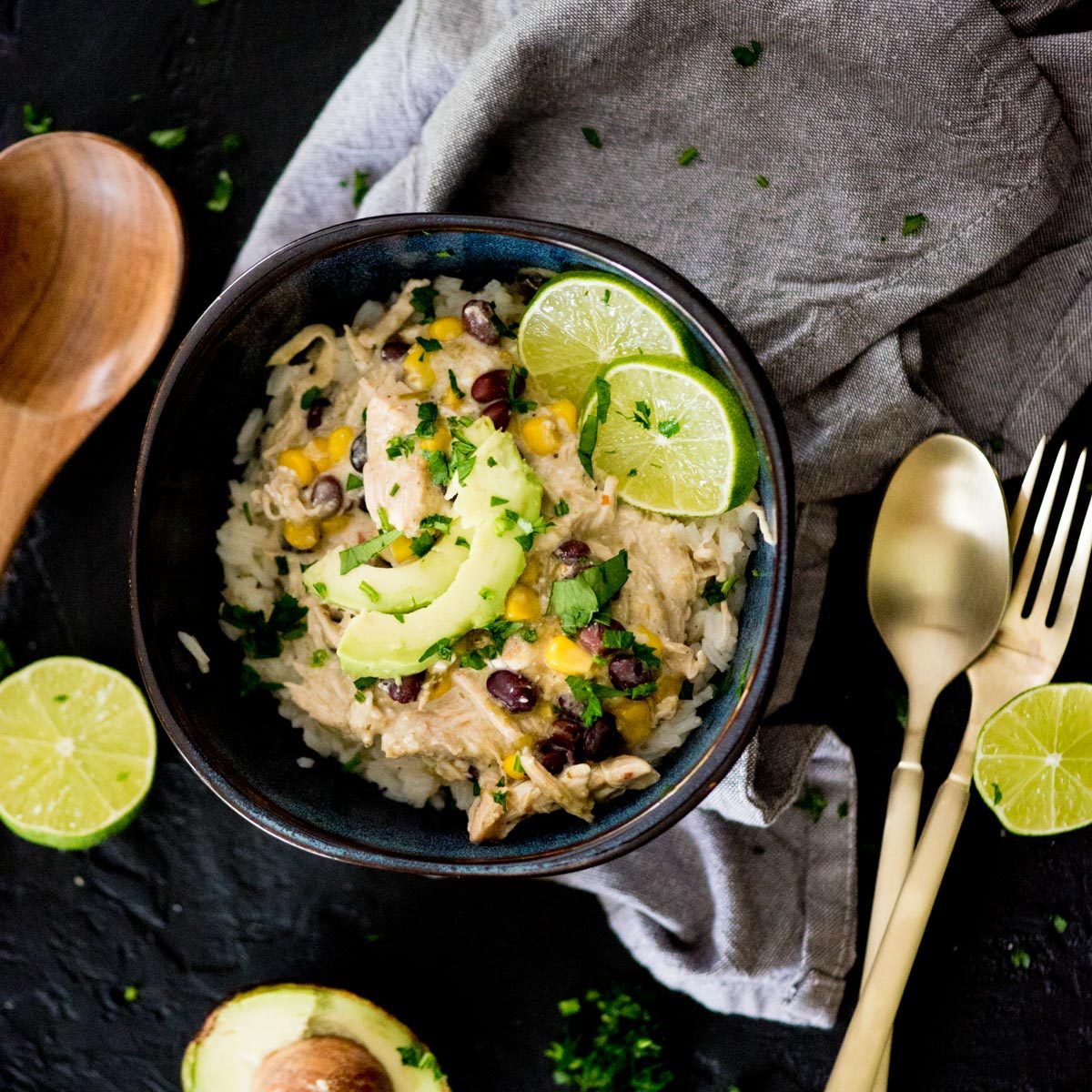 Salsa Verde Chicken, Crock Pot