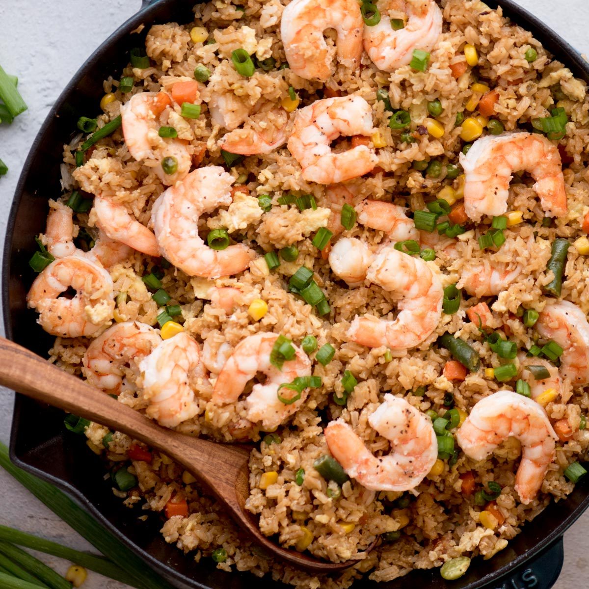 Straightforward Shrimp Fried Rice