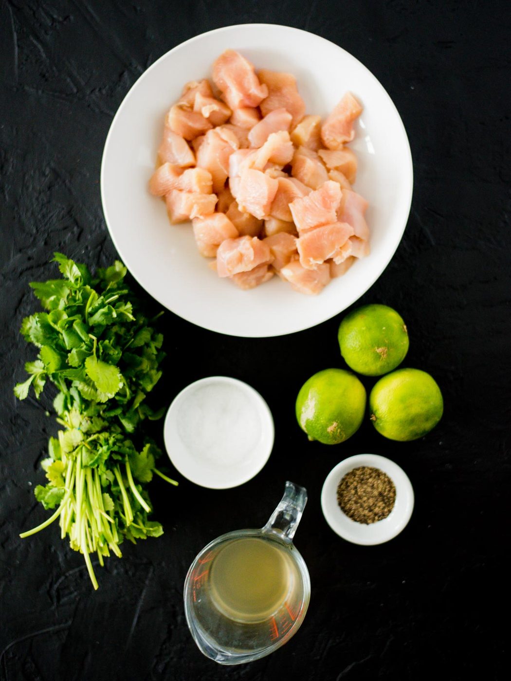 ingredients for slow cooker cilantro lime chicken