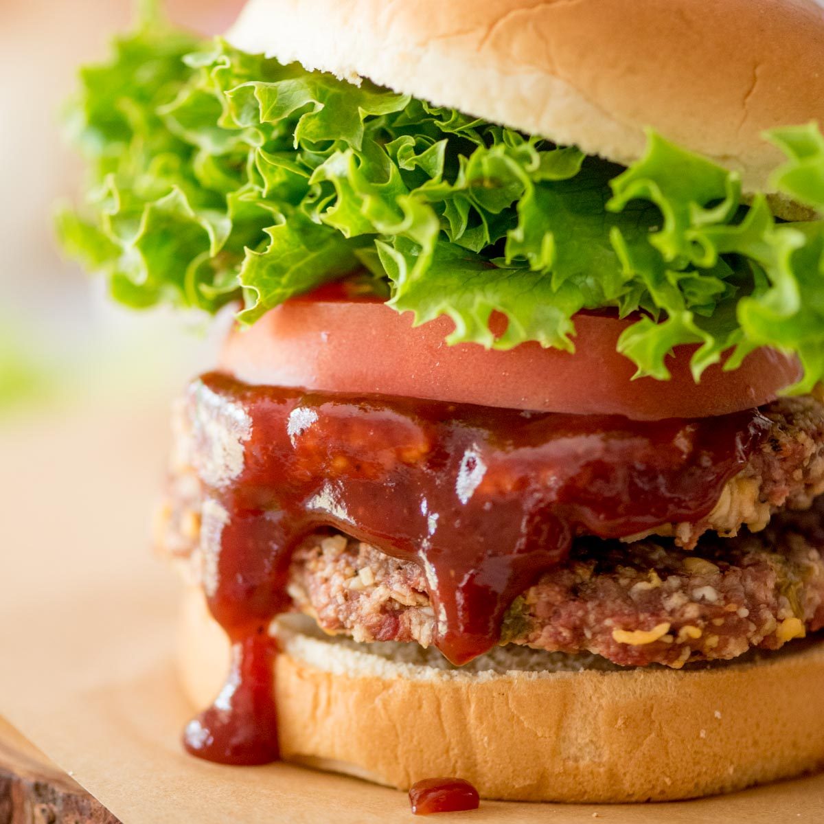 Home-style Pit Boss Smoked Hamburgers