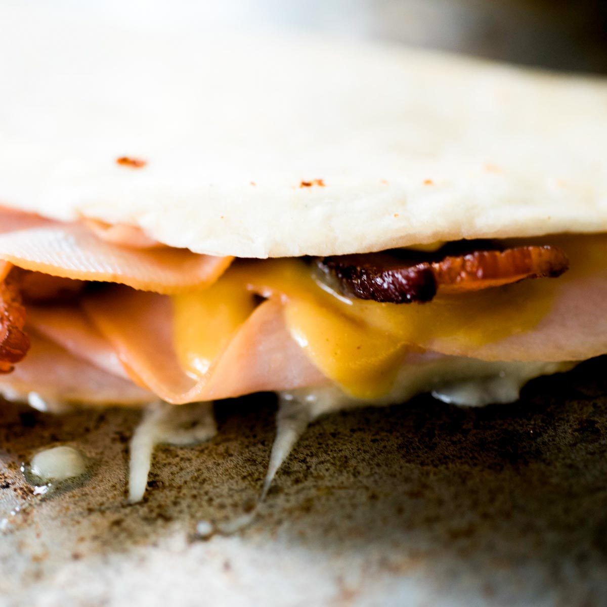 Smoked Turkey Pepper Jack Quesadilla at home