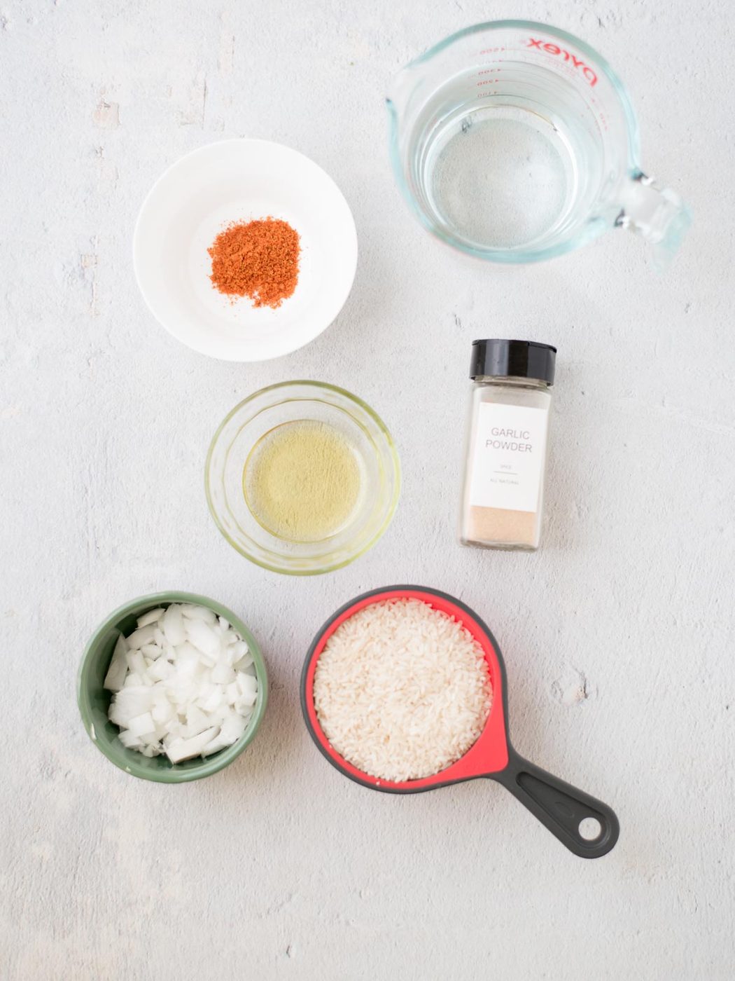 ingredients to make spanish rice