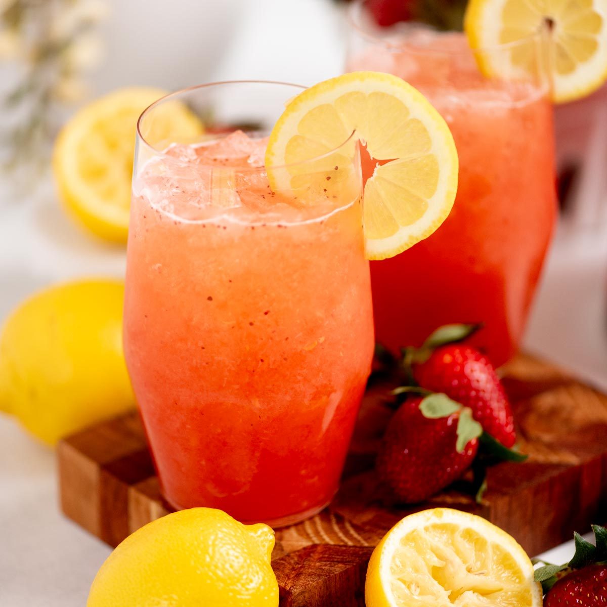 From-scratch Strawberry Lemonade