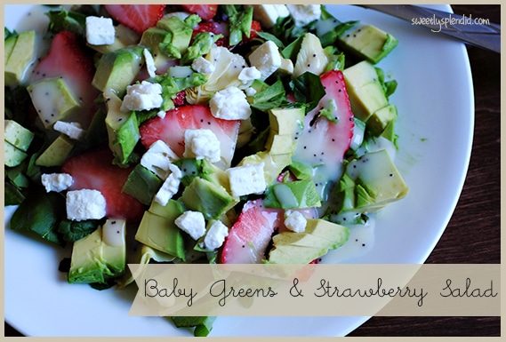 Short-list: Baby Greens & Strawberry Salad