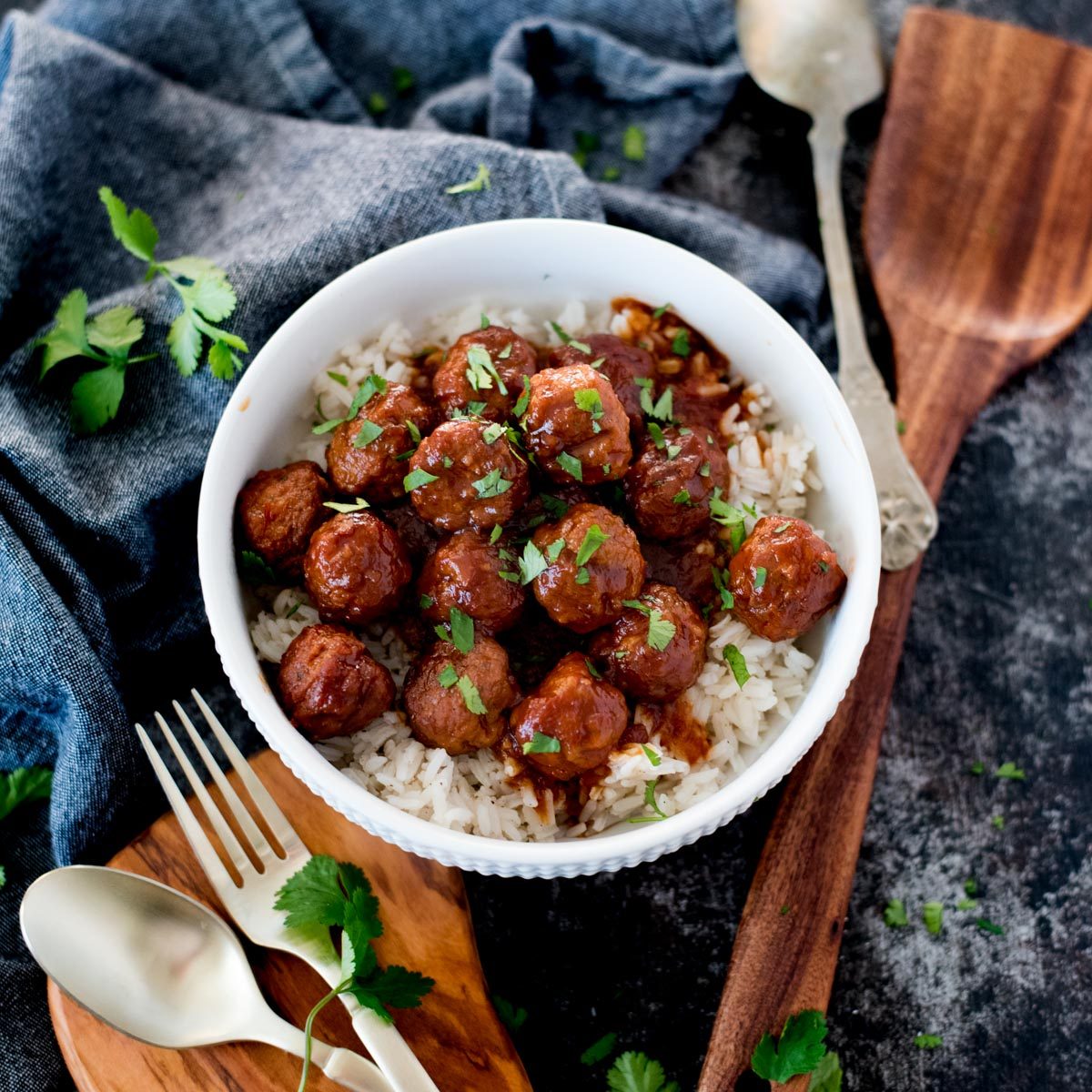 Crockpot Meatballs and Grape Jelly and Chili Sauce