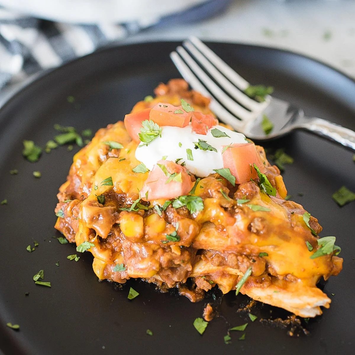 Taco Pie and Tortillas