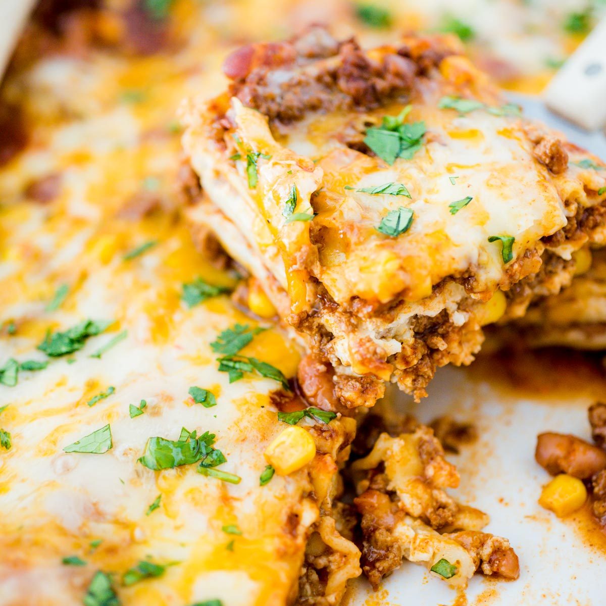 From-scratch Tex Mex Lasagna