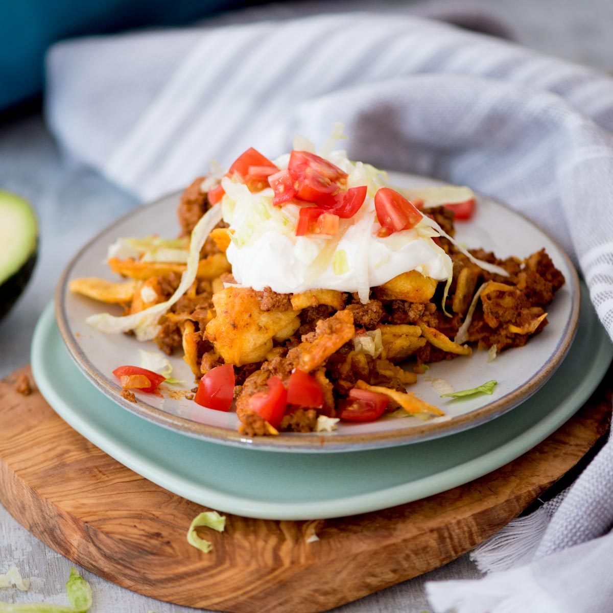 From-scratch Frito Taco Casserole