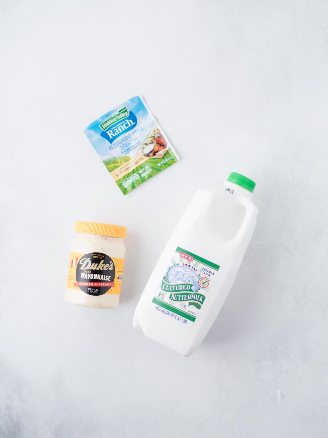 Ingredients needed to make wing stop ranch.