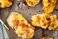 Perfect Air Fryer Twice Baked Potatoes