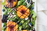 Blistered Peach Summer Salad