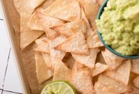 Golden Baked Tortilla Bites