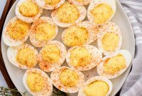 Zesty Dijon Deviled Eggs