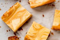 Easy Homemade Pumpkin Cheesecake Bars