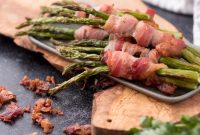 Crispy Air Fryer Bacon Asparagus Bundles