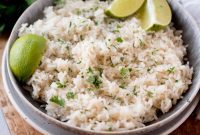 Effortless Zesty Cilantro Lime Rice