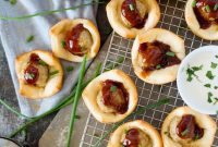 Touchdown BBQ Meatball Crescents