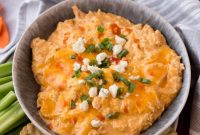 Ultimate Slow Cooker Buffalo Chicken Dip