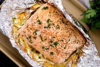 Perfectly Steamed Salmon Parcels
