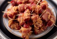 Golden Glazed Bacon Bites