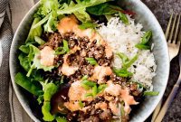 Speedy Korean Bulgogi Beef Bowls