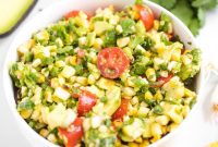 Vibrant Summer Corn and Avocado Salad