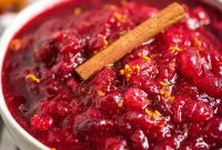 Vibrant Instant Pot Cranberry Orange Sauce