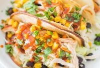 Smoky BBQ Chicken Tacos with Tangy Slaw