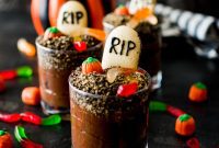 Rest in Pieces Pudding Cups