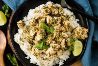 Cilantro Lime Chicken Slow Cooker Delight