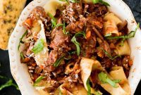 Tender Slow Simmered Beef Ragu