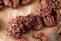Velvet Triple Chocolate Pudding Cookies