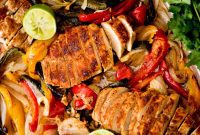 One Pan Chicken Fajita Dinner