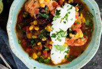 Easy Slow Cooker Mexican Chicken