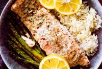 Zesty Lemon Butter Salmon Parcels