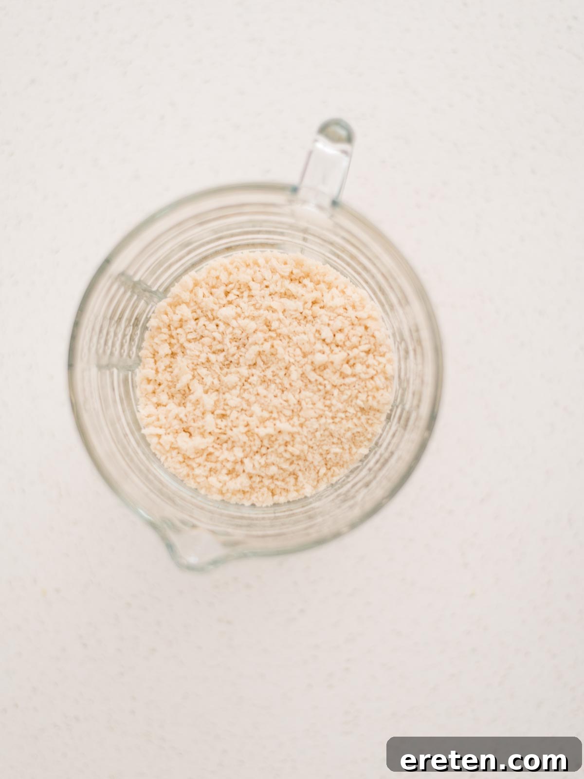 Next-Level Smoked Macaroni 13 panko breadcrumbs in a measuring cup
