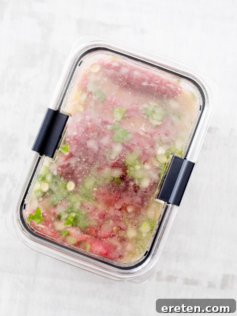 container with all ingredients shaken